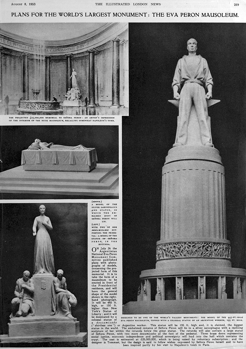 peron memorial plan